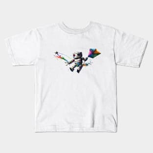 Robot Astronaut Kids T-Shirt